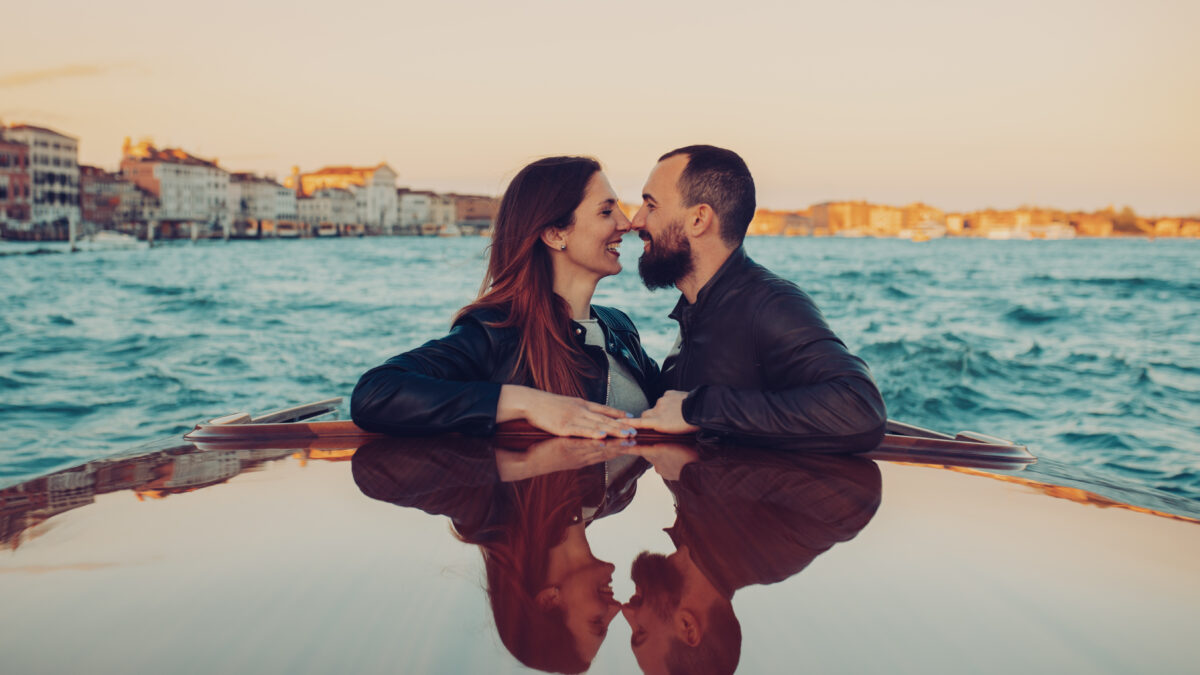 foto di coppia venezia